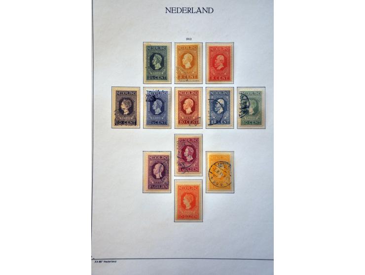 collectie 1852-2001 gestempeld later */** met betere ex. w.b. 48, 49 *, 80, 101 *, LP12-13, inclusief roltanding, automaatboe