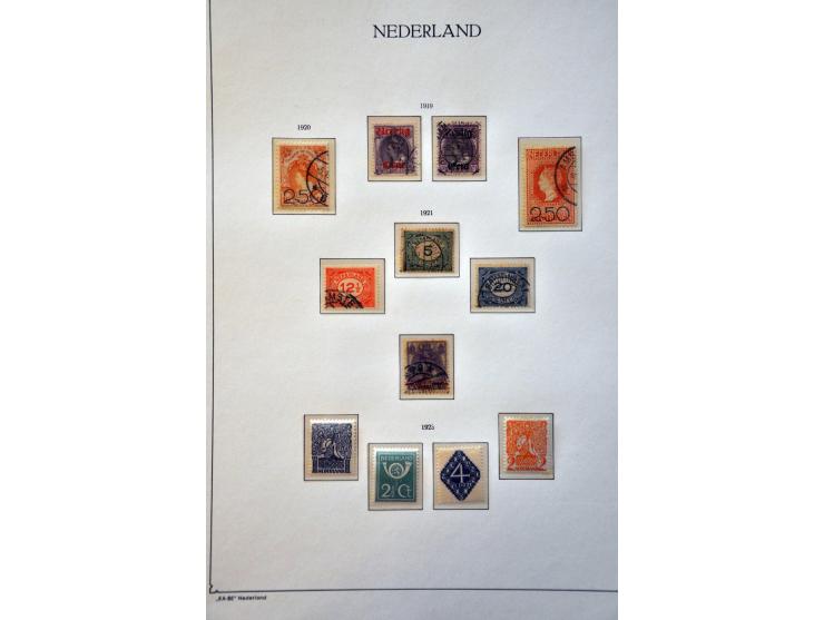 collectie 1852-2001 gestempeld later */** met betere ex. w.b. 48, 49 *, 80, 101 *, LP12-13, inclusief roltanding, automaatboe