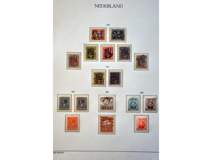 collectie 1852-2001 gestempeld later */** met betere ex. w.b. 48, 49 *, 80, 101 *, LP12-13, inclusief roltanding, automaatboe