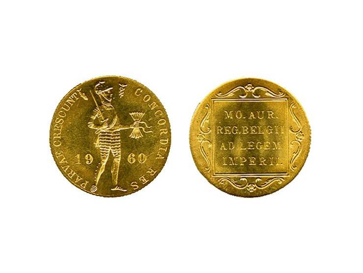 dukaat goud 1960 Sch. 1078 fdc