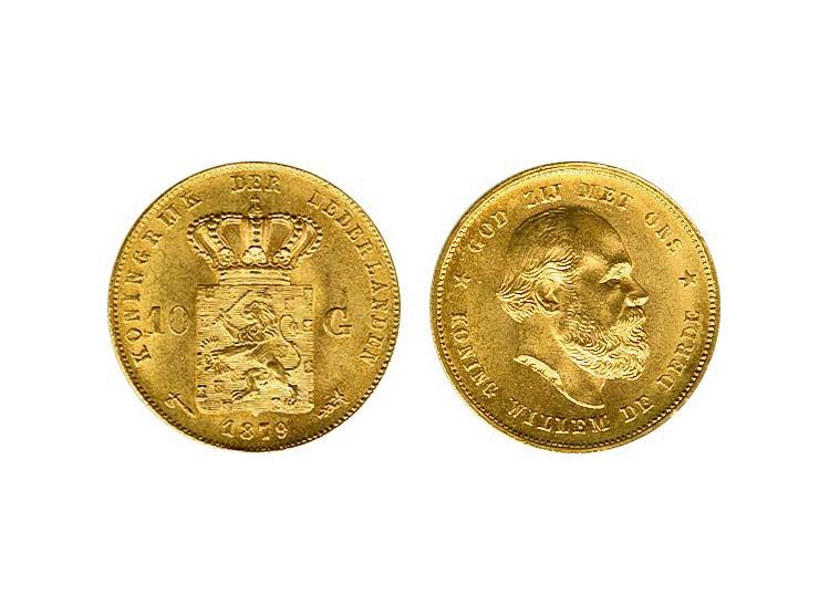 10 gulden goud 1879