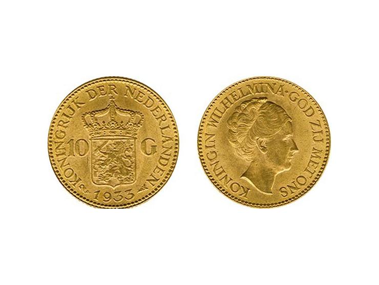 10 gulden goud 1933