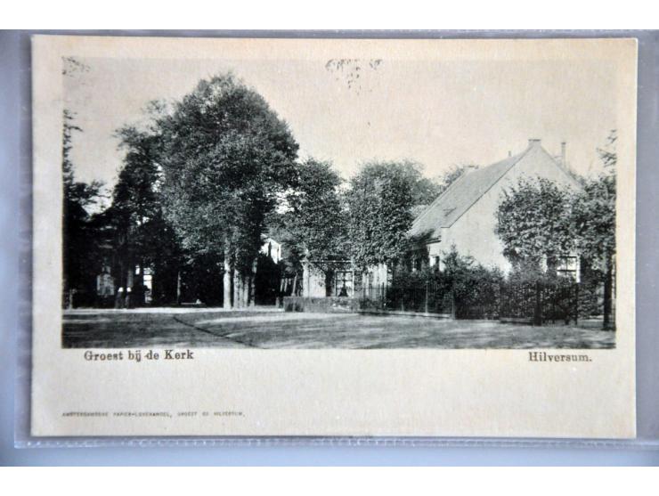 Hilversum, Laren 50 ex. zeer oude met veel beter o.a. stoomtram