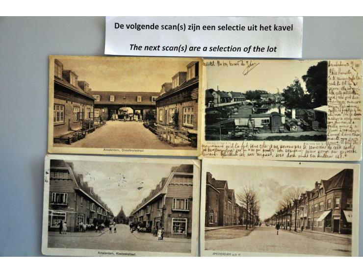 Amsterdam-Noord collectie ca. 200 ex. oude en zeer oude met beter in album