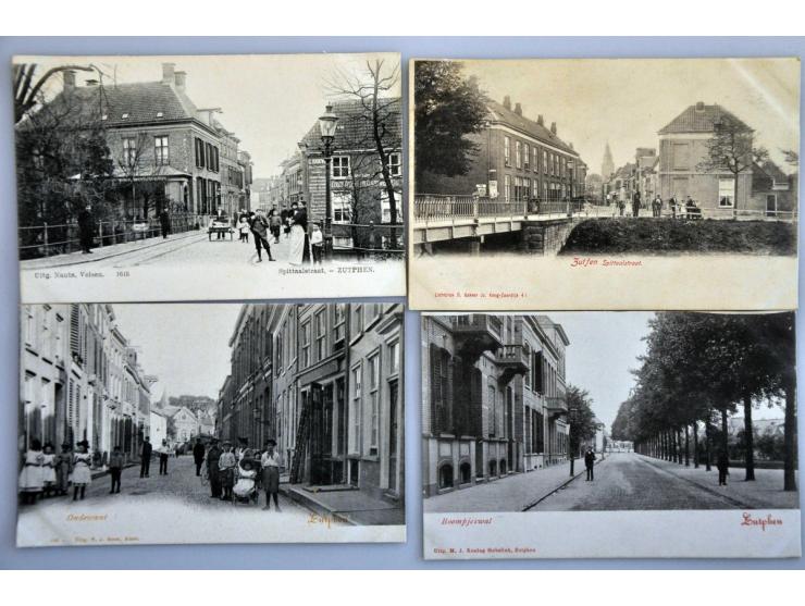 collectie ca. 300 ex. zeer oude met veel beter en extra kalenderplaatjes in album