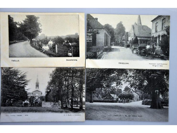 collectie 270 ex. zeer oude met veel beter en extra kalenderplaatjes in album