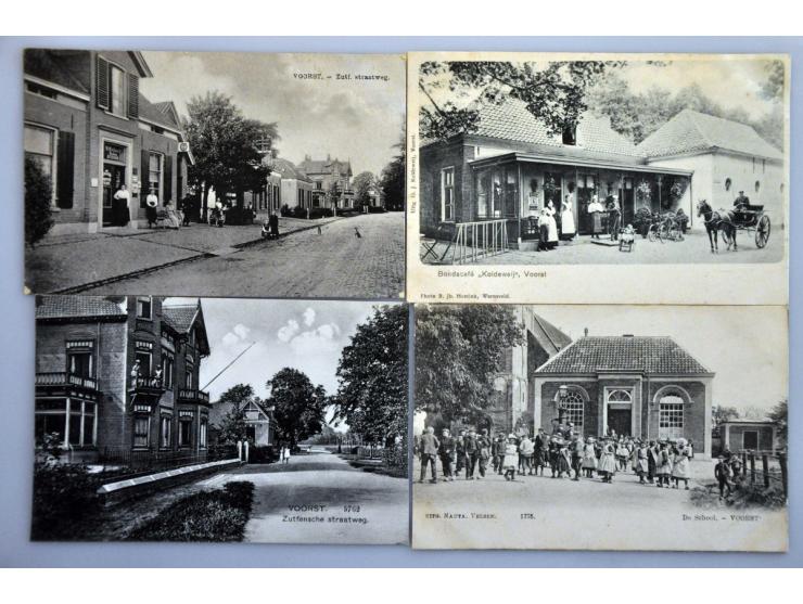 collectie 270 ex. zeer oude met veel beter en extra kalenderplaatjes in album