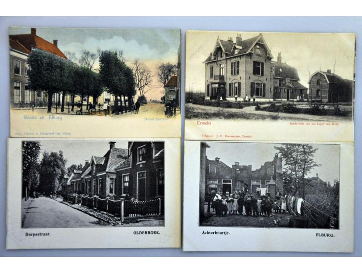 collectie zeer oude ca. 200 ex. met veel beter en extra kalenderplaatjes in album