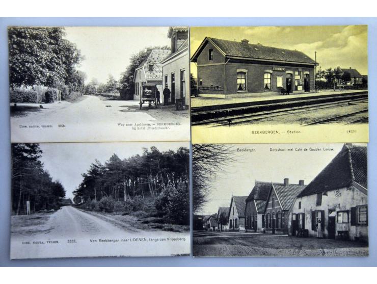 collectie zeer oude ca. 200 ex. met veel beter en extra kalenderplaatjes in album