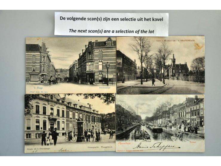 collectie ca. 300 ex. zeer oude met veel beter en extra kalenderplaatjes in album