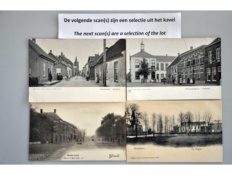 collectie 160 ex. zeer oude met veel beter en extra kalenderplaatjes in album