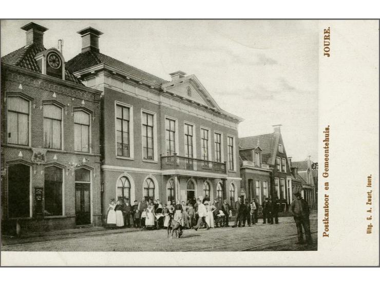 postkantoren 90 ex. oude en zeer oude in album