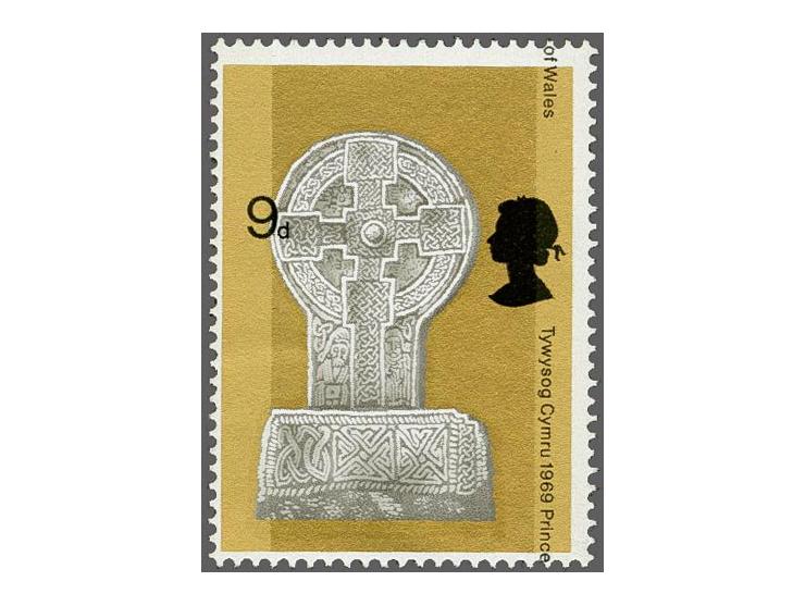 Celtic cross 9d. with the error major black shift down