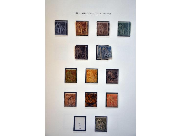 collectie op albumbladen