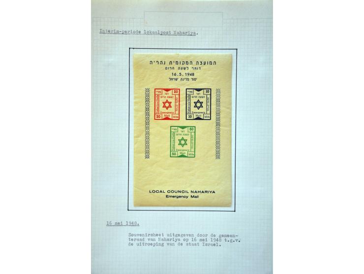 collectie van ca. 70 poststukken en enkele tientallen fragmenten w.b. lokaalpost, vroege militaire post, interimperiode etc. 