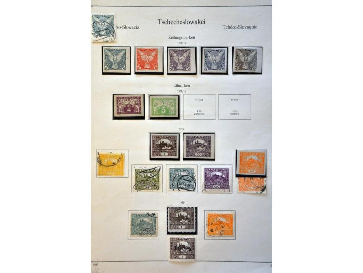 collectie 1918-1957 meest */** met beter materiaal in KaBe klemband