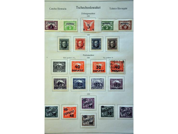 collectie 1918-1957 meest */** met beter materiaal in KaBe klemband