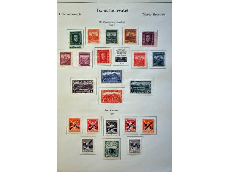 collectie 1918-1957 meest */** met beter materiaal in KaBe klemband