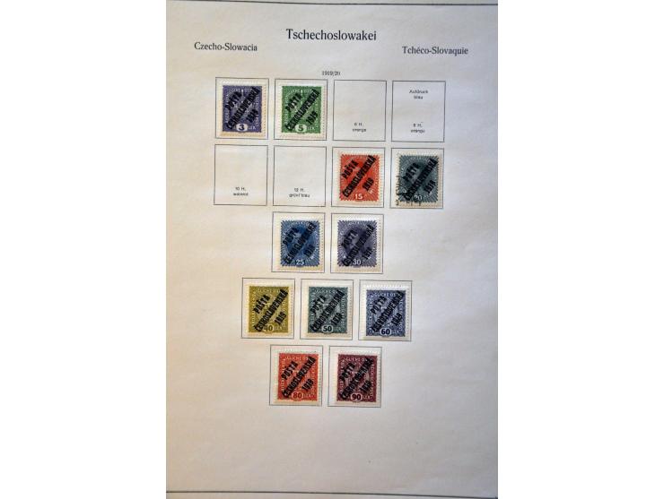 collectie 1918-1957 meest */** met beter materiaal in KaBe klemband