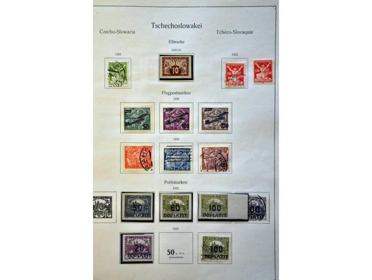 collectie 1918-1957 meest */** met beter materiaal in KaBe klemband