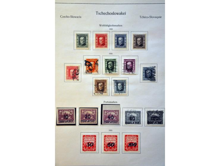 collectie 1918-1957 meest */** met beter materiaal in KaBe klemband