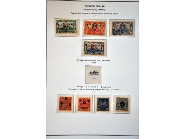 collectie 1876-2002 meest */** met betere ex. en series in 5 albums