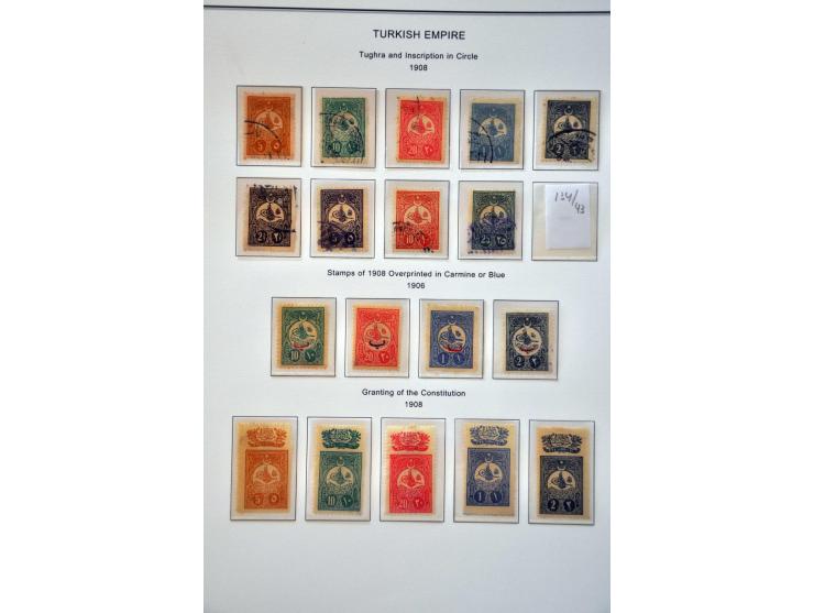 collectie 1876-2002 meest */** met betere ex. en series in 5 albums