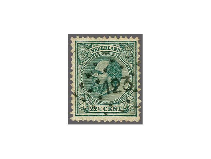 123 - Winterswijk - op Willem III 22½ cent, vrijwel pracht ex. (miniem uitgestreken vouwtje), cat.w. 100+55