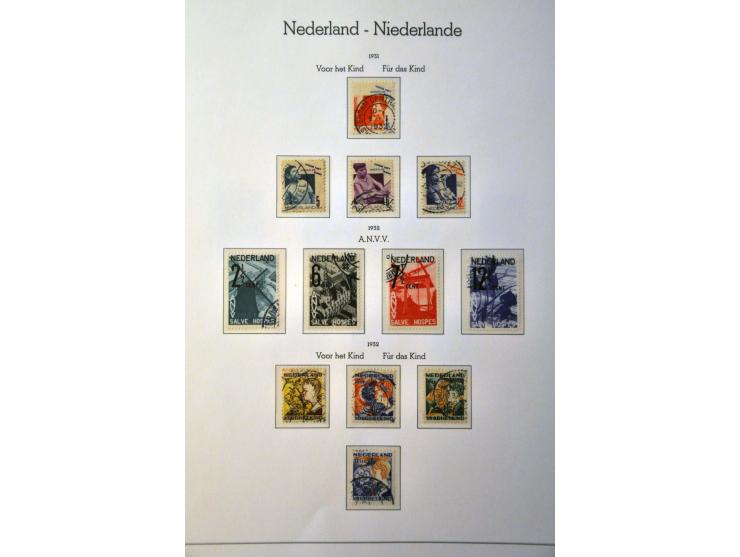 collectie 1852-1996 gestempeld in 2 Leuchtturm albums