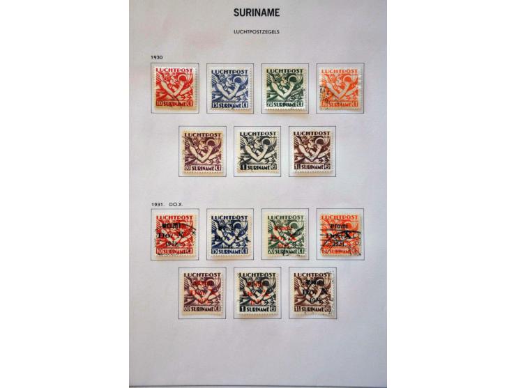 collectie 1873-1975 meest gestempeld met vele betere ex. en series w.b. Kroontjesopdrukken, keerdrukken 1909, Jubileum 1923, 