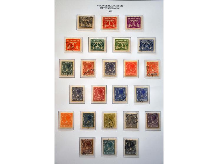 collectie 1852-2014, **/*/gestempeld, w.b. nr. 80 gestempeld, Meeuwen, Konijnenburg, En Face ** en veel nominaal in 5 luxe Im