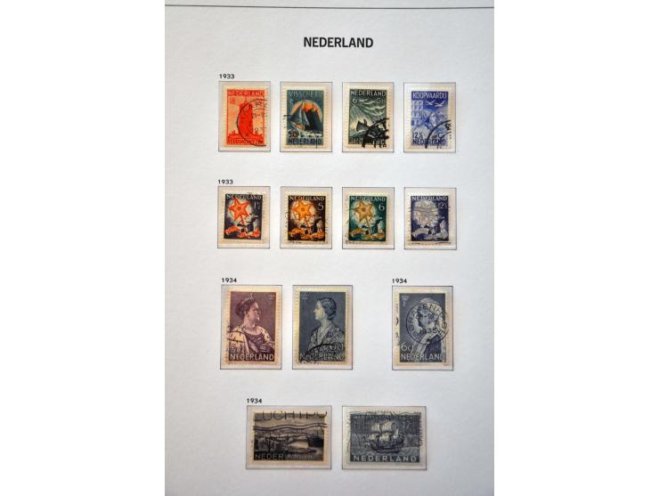 collectie 1852-1969 meest gestempeld op hoofdnummers compleet inclusief postbewijs, port, luchtpost, Telegram (behoudens nr. 