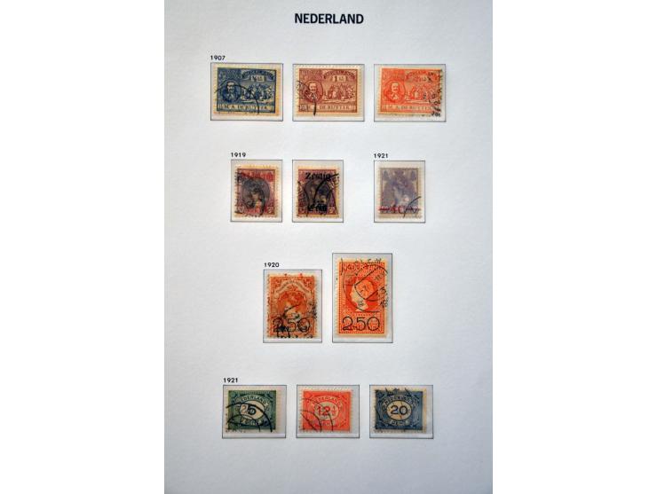 collectie 1852-1969 meest gestempeld op hoofdnummers compleet inclusief postbewijs, port, luchtpost, Telegram (behoudens nr. 