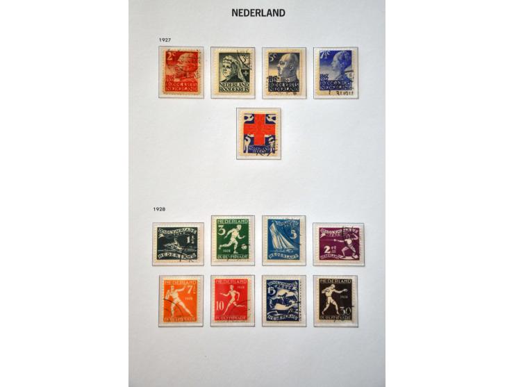 collectie 1852-1969 meest gestempeld op hoofdnummers compleet inclusief postbewijs, port, luchtpost, Telegram (behoudens nr. 