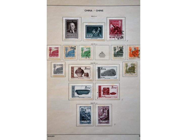 Peoples Republic, collection 1949-1968 mostly mounted mint with lots of better sets including Pig Breeding, Goldfish, Chrysan