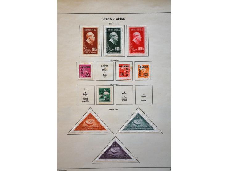 Peoples Republic, collection 1949-1968 mostly mounted mint with lots of better sets including Pig Breeding, Goldfish, Chrysan