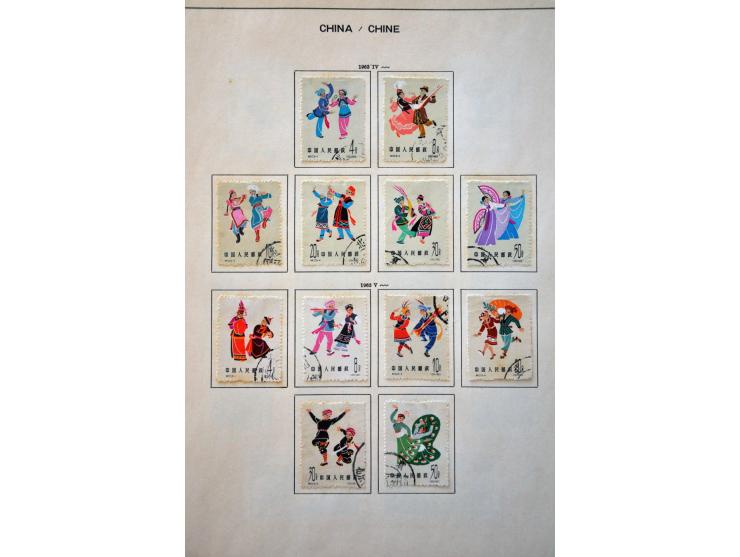 Peoples Republic, collection 1949-1968 mostly mounted mint with lots of better sets including Pig Breeding, Goldfish, Chrysan