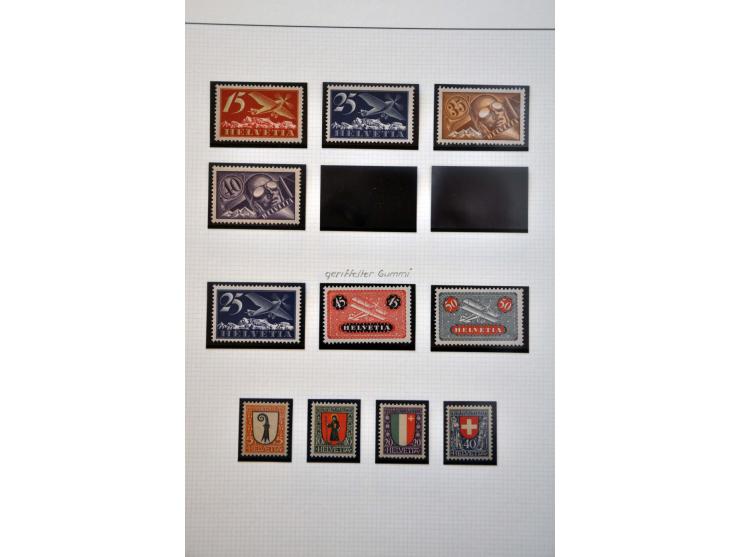 mooie collectie 1907-1960 ** deels gespecialiseerd w.b. gesigneerd en enkele certificaten met veel betere ex., series, blokke