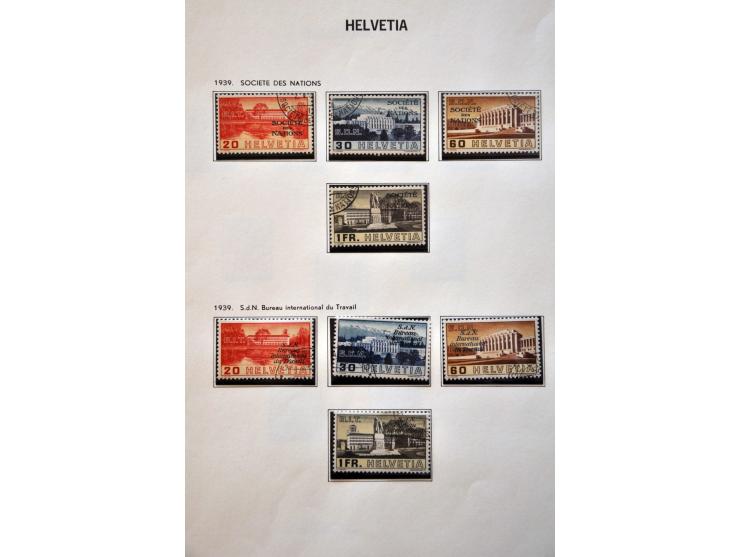 collectie 1854-1988 met beter dienst in 2 Davo albums