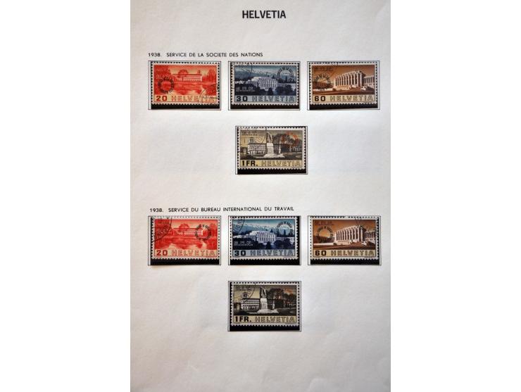 collectie 1854-1988 met beter dienst in 2 Davo albums