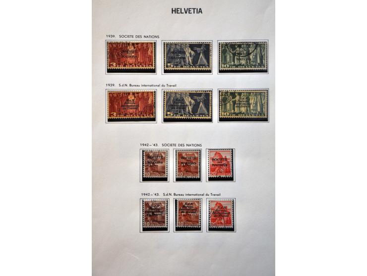 collectie 1854-1988 met beter dienst in 2 Davo albums