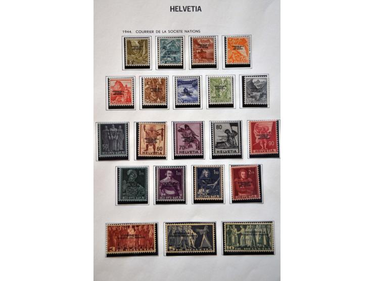 collectie 1854-1988 met beter dienst in 2 Davo albums