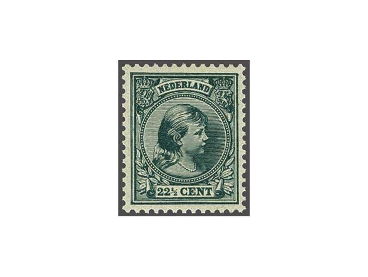 22½ cent zwartgroen, cat.w. 275