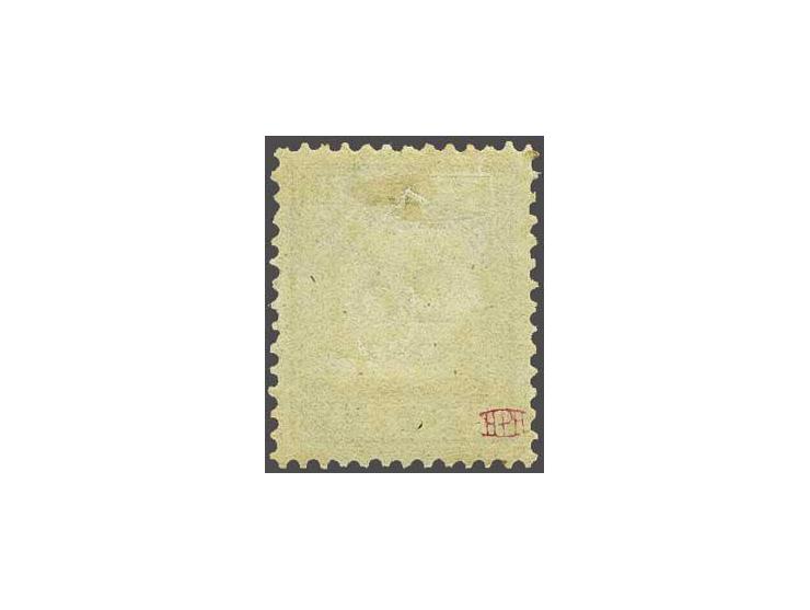 25 cent lichtblauw en zwart tanding 12½ x 12 type IV, pracht ex. (miniem papiervezeltje hoektand linksboven), cat.w. 550