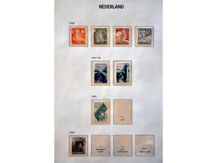 mooie collectie 1869-1990 */** (meest **) met veel betere ex. en series o.a. 77, 84-86, 101, 104-105, 107-109 (cert. Dr. Loui