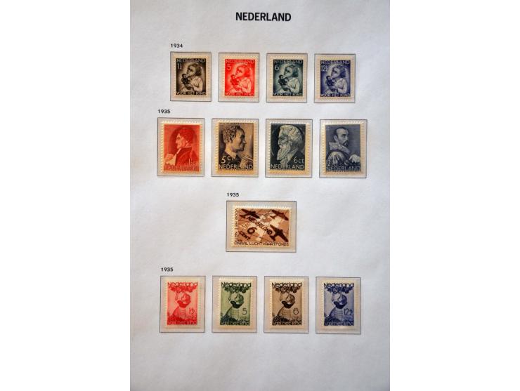 mooie collectie 1869-1990 */** (meest **) met veel betere ex. en series o.a. 77, 84-86, 101, 104-105, 107-109 (cert. Dr. Loui