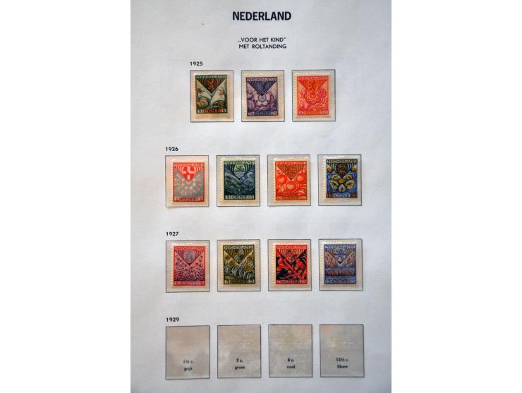 mooie collectie 1869-1990 */** (meest **) met veel betere ex. en series o.a. 77, 84-86, 101, 104-105, 107-109 (cert. Dr. Loui