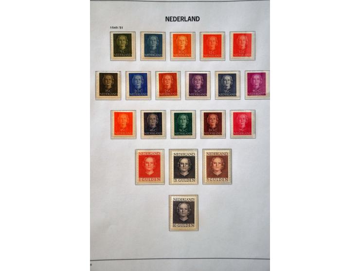 mooie collectie 1869-1990 */** (meest **) met veel betere ex. en series o.a. 77, 84-86, 101, 104-105, 107-109 (cert. Dr. Loui