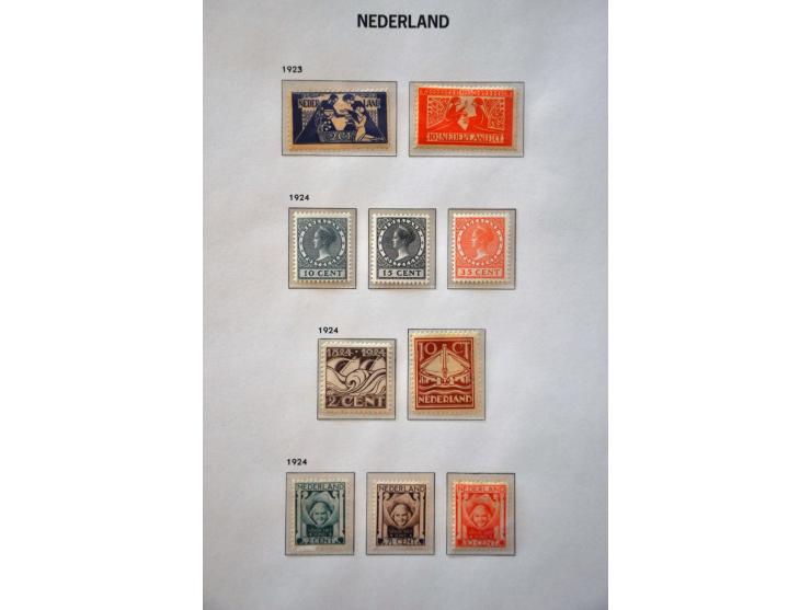 mooie collectie 1869-1990 */** (meest **) met veel betere ex. en series o.a. 77, 84-86, 101, 104-105, 107-109 (cert. Dr. Loui