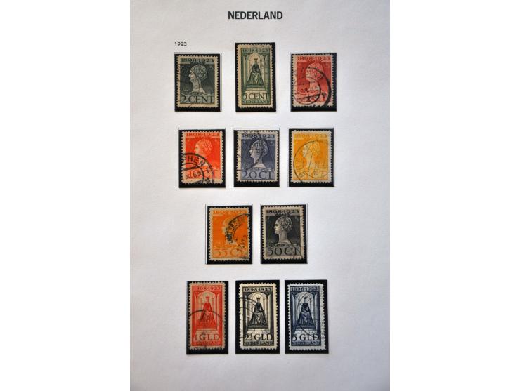 collectie 1852-1988 deels */** met veel beter materiaal w.b. 1-47, 49-80 * (inclusief 61b-61c), Jubileum 1923, Van Konijnenbu